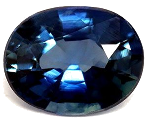 0.66 carat BLUE Oval Safyras (1)