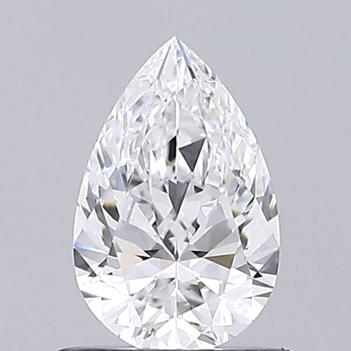 0.7 carat D-VS1 Natūralus Pear Deimantas (1)