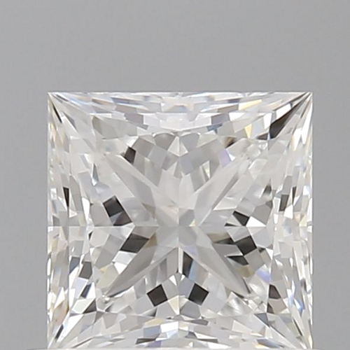 0.72 carat F-VS1 Natūralus Princess Deimantas (1)