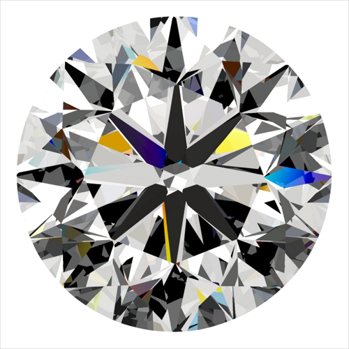 0.4 carat G-VS2 Very Good cut Natūralus Round Deimantas (1)