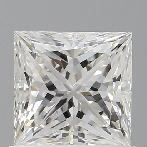 0.9 carat G-VVS2 Natūralus Princess Deimantas (1)