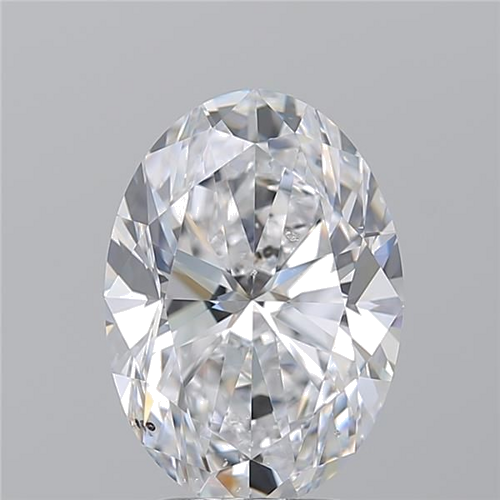 3.01 carat D-SI2 Natūralus Oval Deimantas (1)