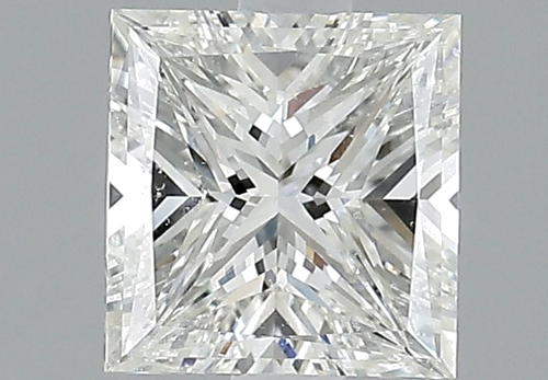 1.7 carat H-SI1 Natūralus Princess Deimantas (1)