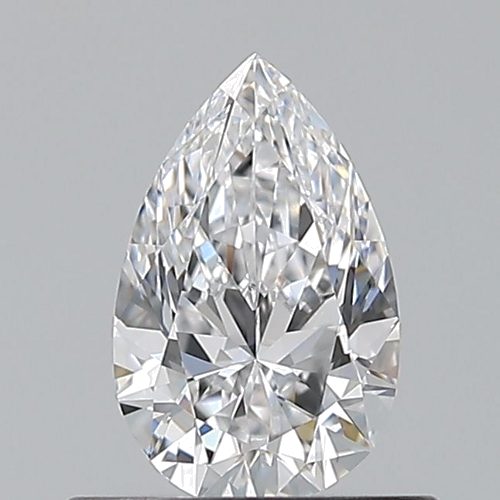 0.54 carat D-VS2 Natūralus Pear Deimantas (1)