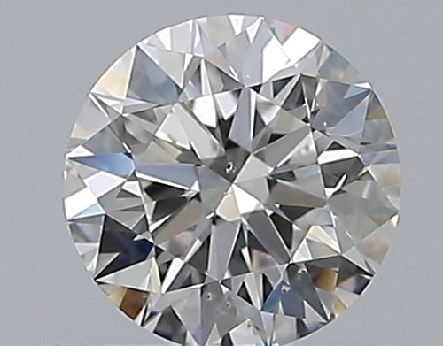 0.52 carat F-SI1 Excellent cut Natūralus Round Deimantas (1)
