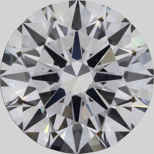 0.37 carat H-IF Excellent cut Natūralus Round Deimantas (1)