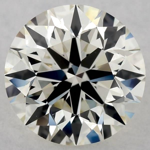 0.9 carat K-VVS2 Excellent cut Natūralus Round Deimantas (1)