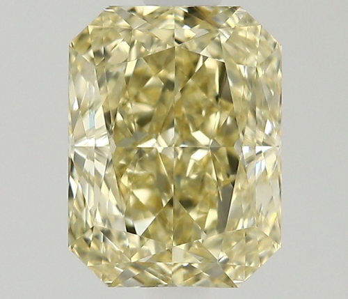 1.2 carat Fancy Light Yellow-IF Natūralus Radiant Deimantas (1)