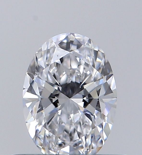 0.4 carat D-VVS1 Natūralus Oval Deimantas (1)