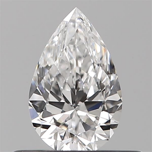 0.34 carat D-VS1 Natūralus Pear Deimantas (1)