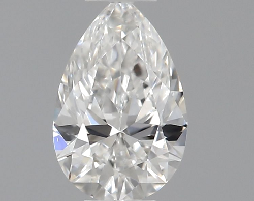 0.23 carat F-VVS2 Natūralus Pear Deimantas (1)