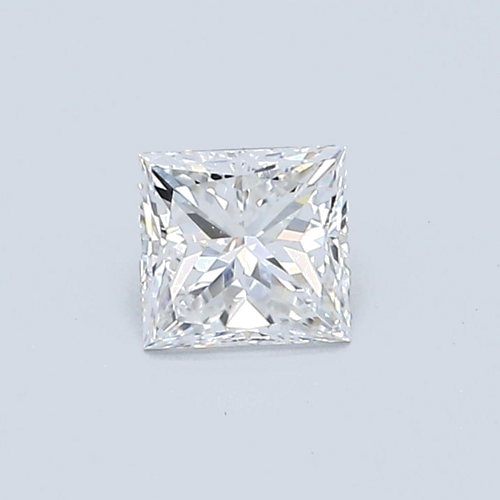 0.5 carat D-VS2 Natūralus Princess Deimantas (1)
