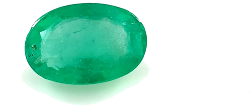 0.5 carat GREEN Oval Smaragdas (1)