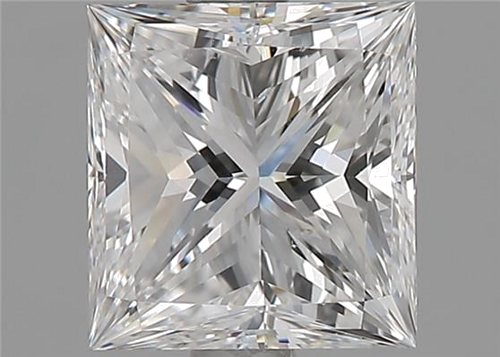 1.5 carat E-SI1 Natūralus Princess Deimantas (1)