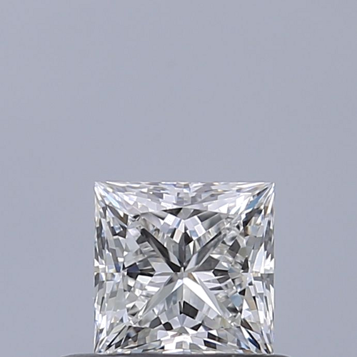 0.46 carat F-VVS2 Natūralus Princess Deimantas (1)