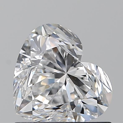 0.93 carat D-VS1 Natūralus Heart Deimantas (1)