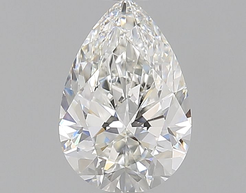 0.6 carat G-VVS1 Natūralus Pear Deimantas (1)