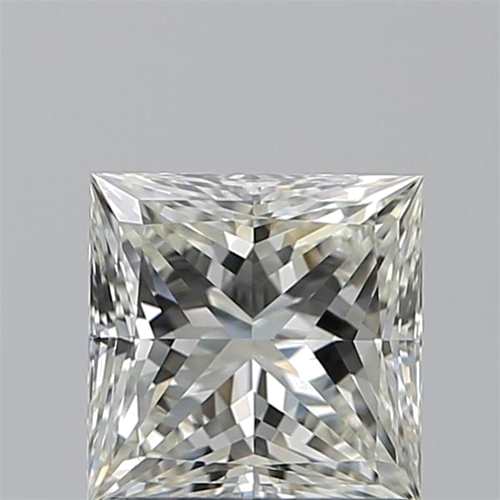 1.05 carat J-VVS2 Natūralus Princess Deimantas (1)