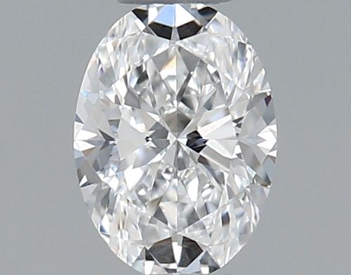 0.3 carat D-VVS2 Natūralus Oval Deimantas (1)