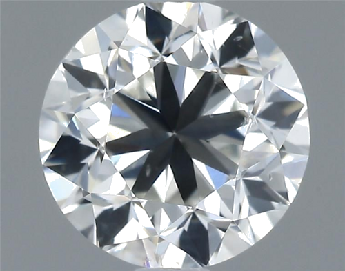 1.0 carat H-SI1 GD cut Natūralus Round Deimantas (1)