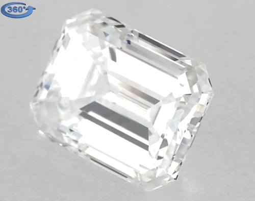 1.5 carat G-VVS2 Natūralus Emerald Deimantas (1)