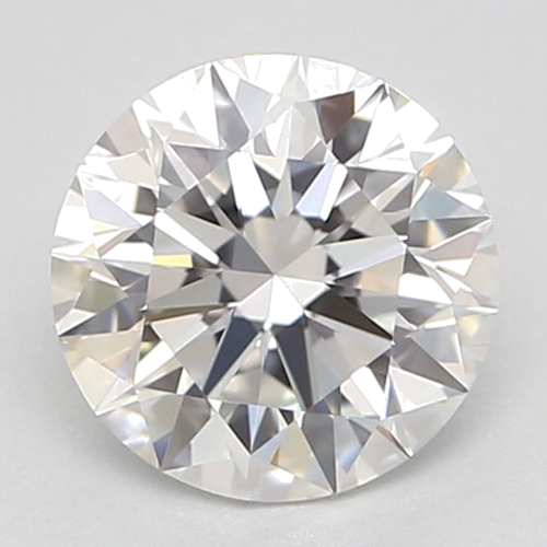 0.59 carat F-VVS2 Excellent cut Natūralus Round Deimantas (1)