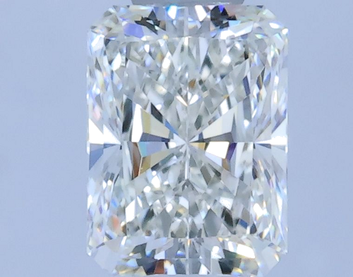 0.5 carat H-VVS1 Natūralus Radiant Deimantas (1)