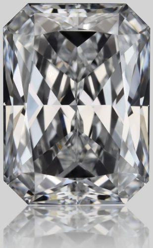 0.9 carat D-VVS1 Natūralus Radiant Deimantas (1)
