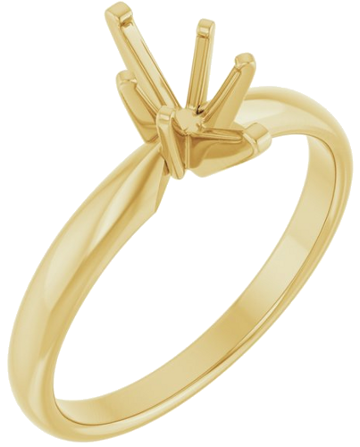 Sužadėtuvių Žiedas „Solitaire“ 14k yellow gold Marquise 8mm x 4.5mm (1)