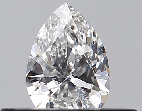 0.24 carat E-VS1 Natūralus Pear Deimantas (1)