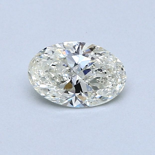 0.5 carat J-SI2 Natūralus Oval Deimantas (1)