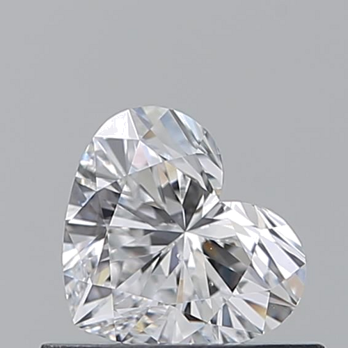 0.5 carat D-VS2 Natūralus Heart Deimantas (1)
