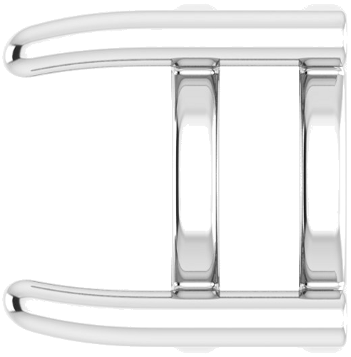 Pakabukas „Round 4-Prong Cabochon“ 585 Baltojo Aukso Round 6mm (3)