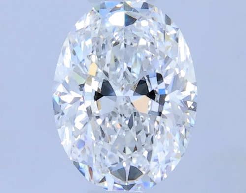 0.5 carat E-VVS1 Natūralus Oval Deimantas (1)