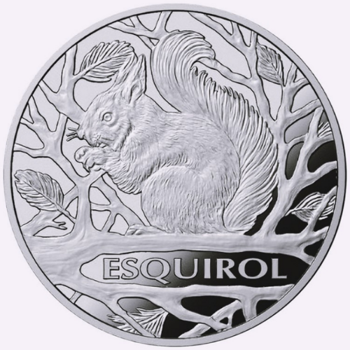 2022 Andorra Squirrel and St. St. John's Church 1.25 euro coins (4)