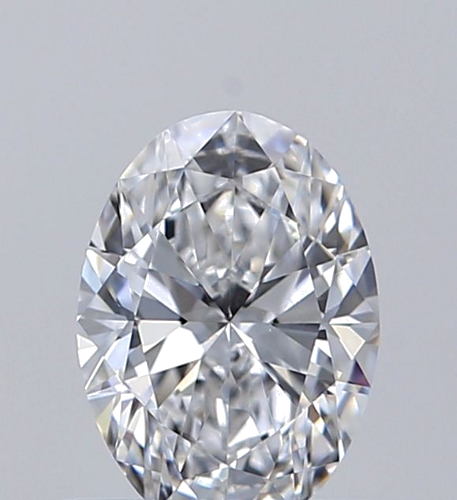 0.5 carat D-VS1 Natūralus Oval Deimantas (1)