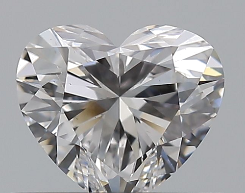 0.5 carat D-VS2 Natūralus Heart Deimantas (1)