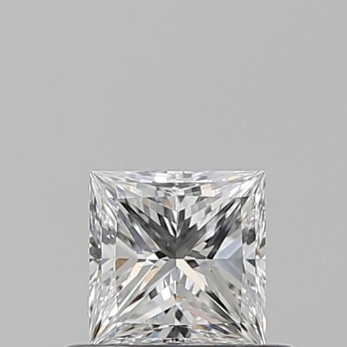0.51 carat F-VS2 Natūralus Princess Deimantas (1)