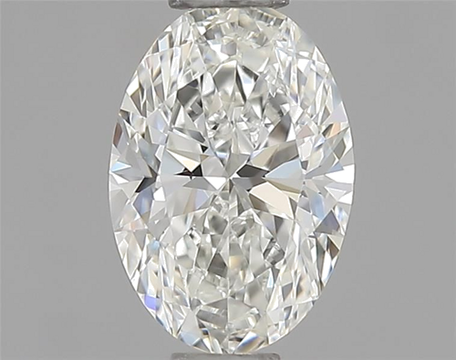 0.45 carat H-VVS1 Natūralus Oval Deimantas (1)