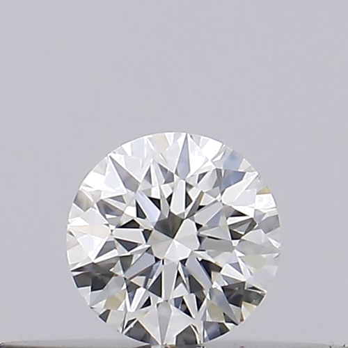 0.19 carat H-VVS1 Excellent cut Natūralus Round Deimantas (1)