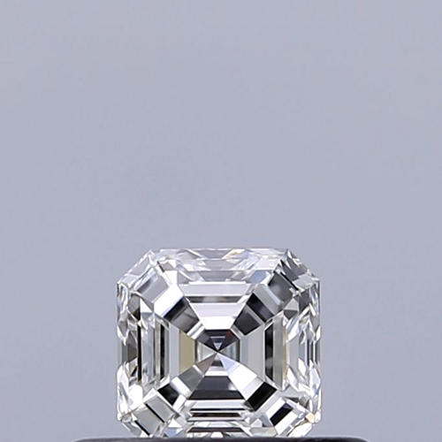 0.3 carat F-VVS2 Natūralus Asscher Deimantas (1)