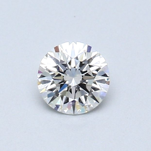 0.37 carat F-VVS2 Excellent cut Natūralus Round Deimantas (1)