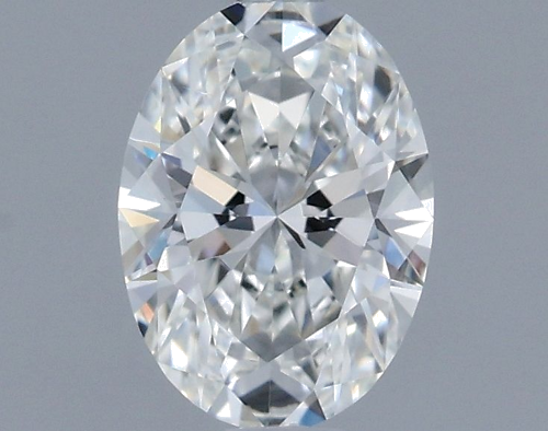 0.46 carat G-VS2 Natūralus Oval Deimantas (1)