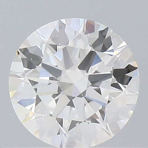 0.52 carat H-VVS2 Excellent cut Natūralus Round Deimantas (1)