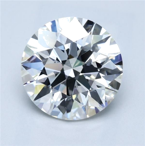 1.7 carat I-VS2 Excellent cut Natūralus Round Deimantas (1)