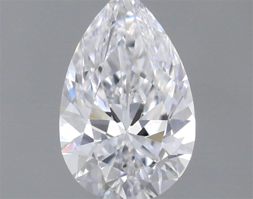 0.3 carat D-VS1 Natūralus Pear Deimantas (1)
