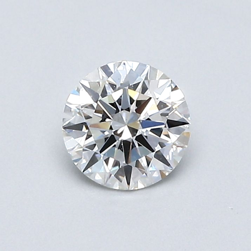 0.46 carat F-VVS1 Excellent cut Natūralus Round Deimantas (1)