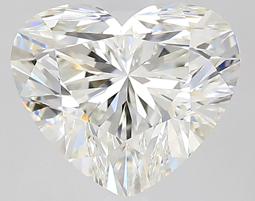 1.58 carat I-VVS2 Natūralus Heart Deimantas (1)