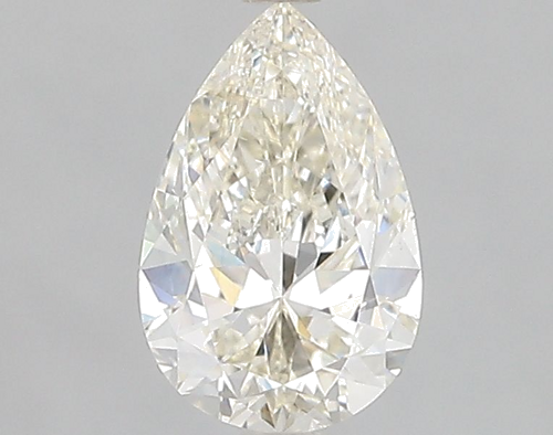 1.02 carat K-VS2 Natūralus Pear Deimantas (1)