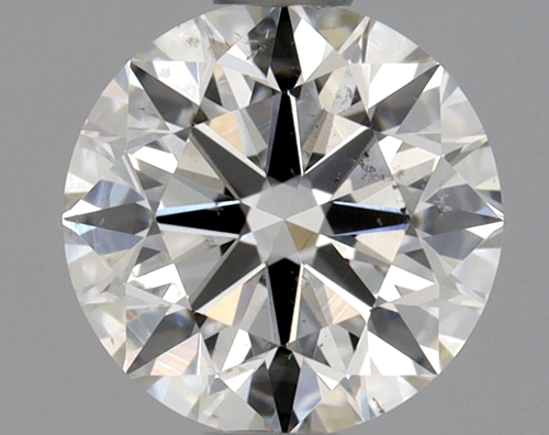 0.9 carat G-SI2 Excellent cut Natūralus Round Deimantas (1)